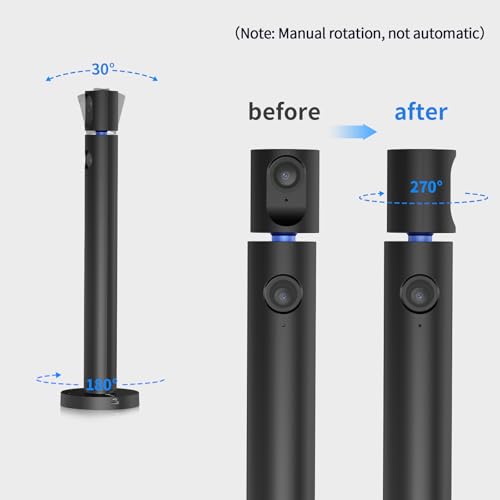 Image of CZUR Halo X Pro Dual Webcam for PC, 1080P Web Camera with Microphone | USB Camera for Computer, 90 View, Plug & Play, Compatible with Windows&Mac, for TikTok /YouTube /Yahoo Messenger