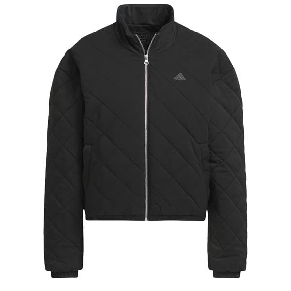 adidas Damska pikowana kurtka Go-to, czarny, XL