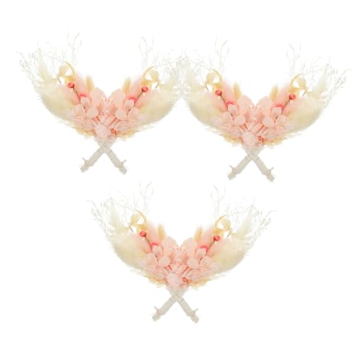Ramos pequeños de flores secas para decoración miniatura 1