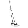 Clean Go Sanitary Dog Poop Scooper, 36” Length – Uses Chrome-Plated Steel & Rake-Style Tines to Scoop Dog Waste on Grass