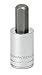 GearWrench 80422 2mm 3/8" Drive Hex Bit Metric Socket, Black