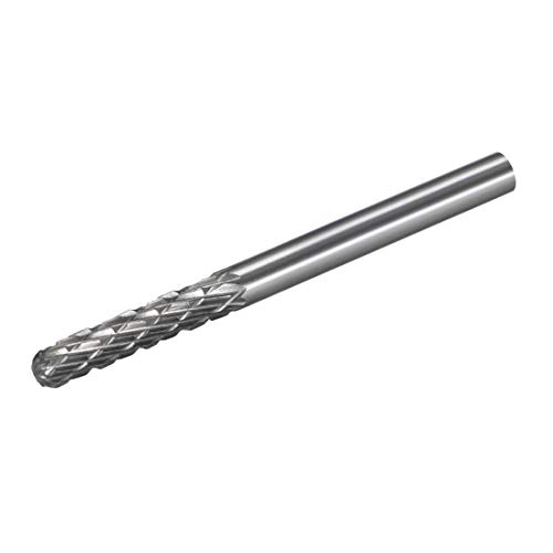 Fresa rotativa de carburo tungsteno 3mm con mango 1/8" miniatura 1