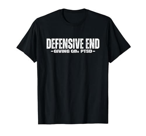 Defensive End (DE) Lineman - Funny Football Athlete...