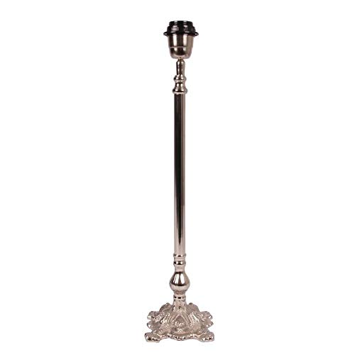 Baroque Collection - Base per lampada, 46 x 46 x 5 x 14 cm, in ottone e nichel