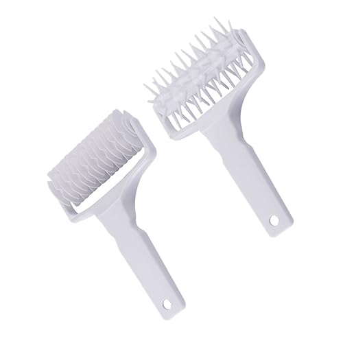 CIYODO Mattarello Per Pizza Rullo e Tagliapasta in Pp, Utensile Da Cucina Pratico Per La Cottura Della Pizza, Set 2 Pezzi Per Uso Domestico e Professionale