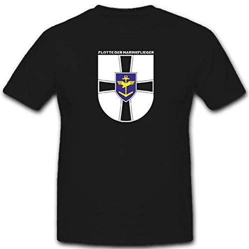 Marineflieger t-shirt militaire noir grande taille 4XL écusson fédéral sans serrage