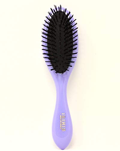 Isinis Hair Brush # 440 Small (Purse Size) No Ball Tip (Light purple)