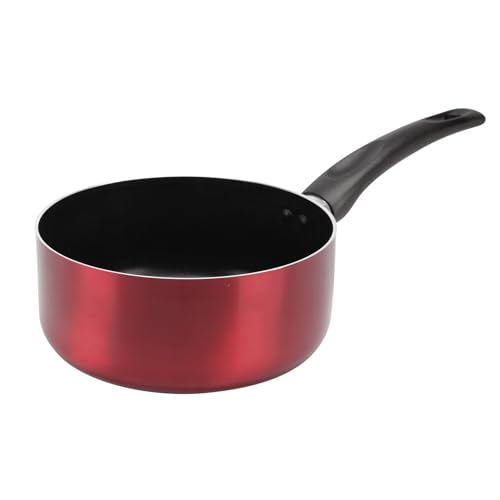 Sitram 712388 Casserole en Aluminium pressé CHERRY Ø 20 cm - Revêtement anti-adhésif - Coloris Rouge métallisé - Tous feux dont induction