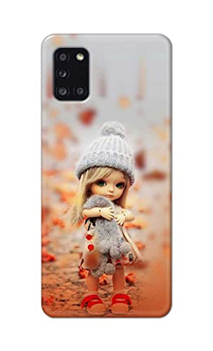 Image of PRINTFIDAA Doll Cute Girl Amazing Beauty Little Kid Child Playing Hard Back Cover for Samsung Galaxy A31, SM-A315F / DS, SM-A315G / DS Back Cover -(P6) KAT1001