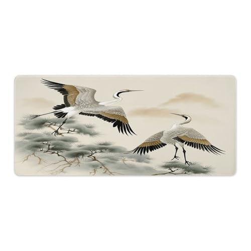 Protection de bureau sous-main étanche grues traditionnelles anti-rayures