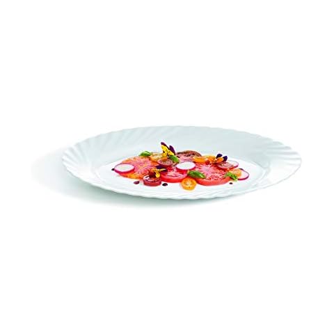 Trianon White Opal Glass Dinnerware Set Cover