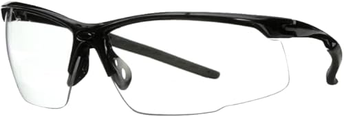 Miniatura 7 de 3M Gafas de rendimiento, diseño multiusos, marco negro, lente ámbar, paquete de 1