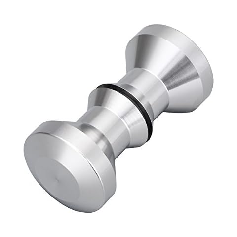 Bad Tür Doppel Knopf Duschtürgriff Glass-Tür-Knopf Dusche Beschläge Türknauf Griff Knopf Schrankgriff top Cover