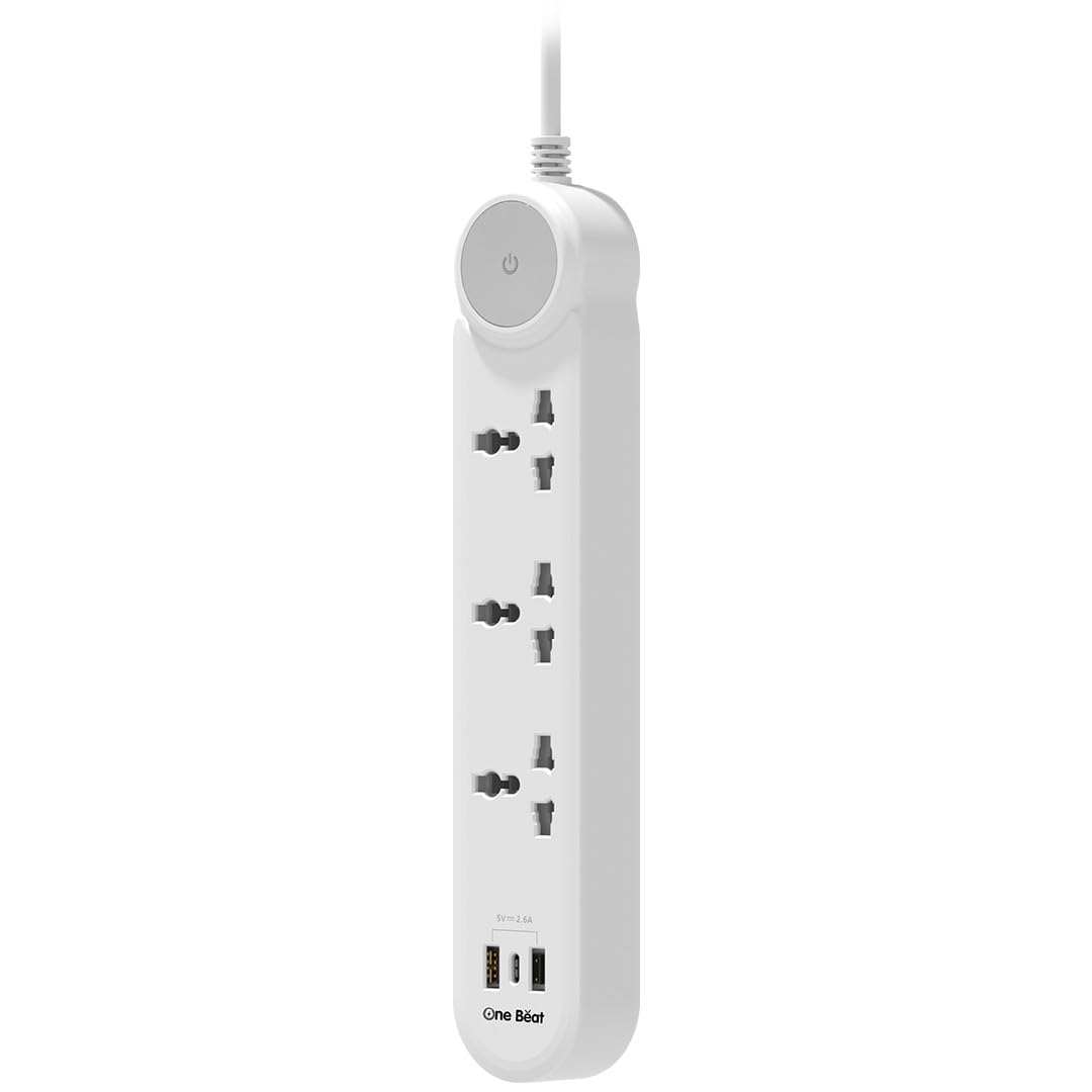 One Beat Universal Sockets and USB Charging Ports with Indicatori Plug Socket (GO 3+) (B0C9LTMR2Y) Amazon Price History, Amazon Price Tracker