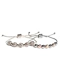 GUESS Factory Women's Mixed Metal Fireball Snake-Chain Bracelet Set