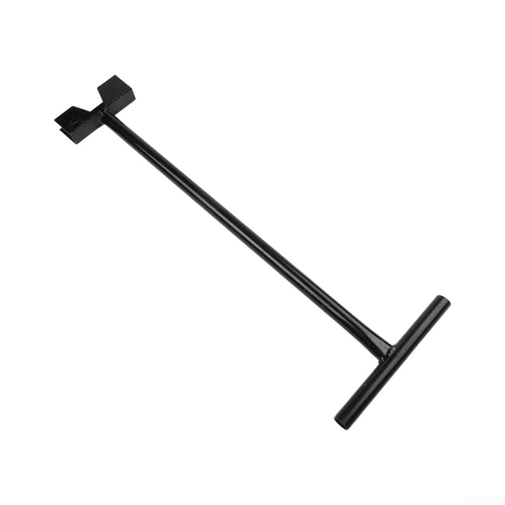 Valvola a stelo estesa in PVC con maniglia a doppia orecchio per un funzionamento sicuro del pozzo profondo, design a forma di T per coppia elevata, dimensioni 30 cm e 60 cm disponibili per