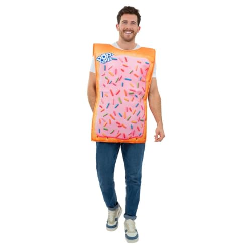 Disfraz de Pop Tarts Strawberry Milkshake Kelloggs Smiffys divertido para adultos
