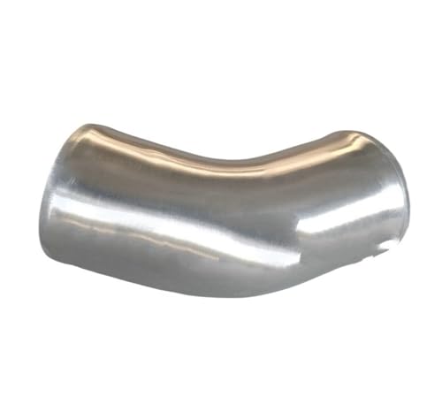 Tuyau de refroidissement intermédiaire Turbo en aluminium, 102mm, 4 pouces, 45 degrés, tuyau de tuyauterie Échangeur air-air Refroidisseur de turbo