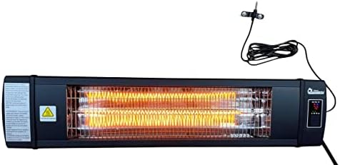 Dr Infrared Heater DR-268 Smart Greenhouse Heater with built in Temperature Control and Digital Thermostat