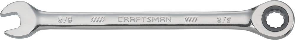 CRAFTSMAN Ratcheting Wrench, SAE, 3/8-Inch, 72-Tooth