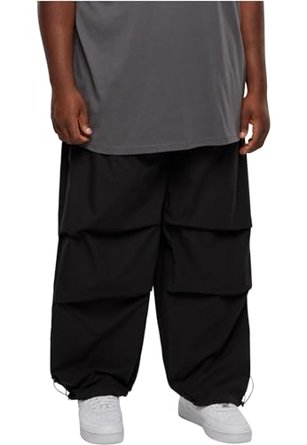 Urban Classics Popline Parachute Pants Pantalones, Black, XXL para Hombre