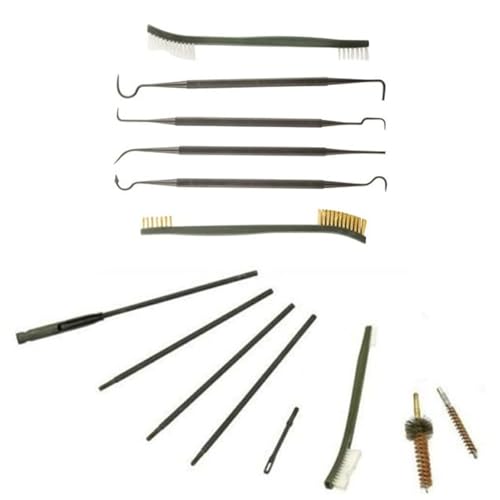 Battle Steel Cleaning Kit with Pick & Brush Set