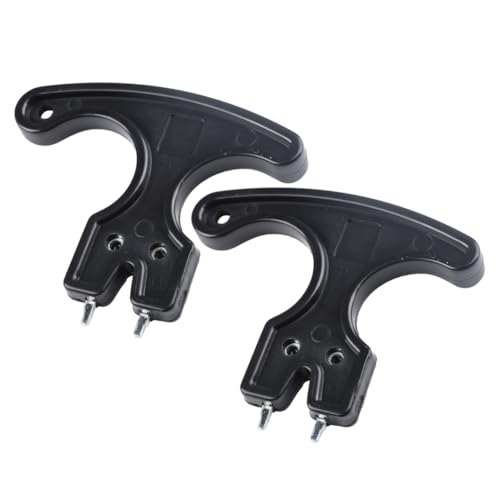 lasenersm 2 Pieces Golf Spike Wrench Golf Cleat Wrench Golf Shoe Spike Wrench Remover Golf Cleat Remover Tool Golf Shoe Cleat Wrench Golf Spike Remover Golf Shoe Cleat Remover Tool(Black)