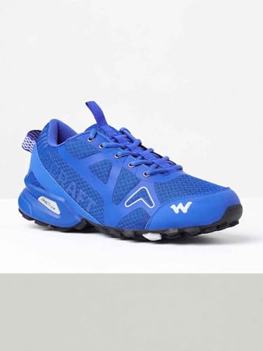 Image of Wildcraft Orion Outdoor Shoes for Men's | Trekking and Hiking Anti-Skid Outdoor Boots with Rubber Sole | Comfortable & Lightweight Design with Shock Absorption - 11 (Navy)