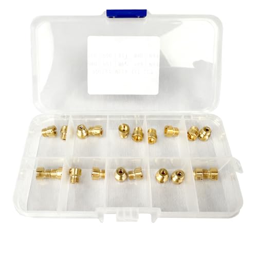 Carburetor Metering Main Jet Assortment Kit #70-79 (2 Each of Sizes) Fit for Holley Carb 1/4-32 Gas Main Carburetors 2010 2300 4010 4011 4150 4160 4500 Models
