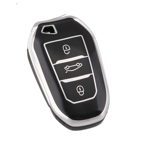 Coque clé voiture compatible Citroën C4 C3-XR Picasso boîtier protection télécommande