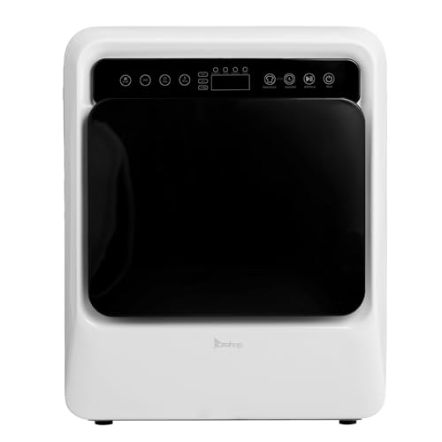 LEADZM sèche-linge pompe a chaleur 3kg, 1000W, mini sèche linge portable pour appartements, maison, dortoir [Classe énergétique G]