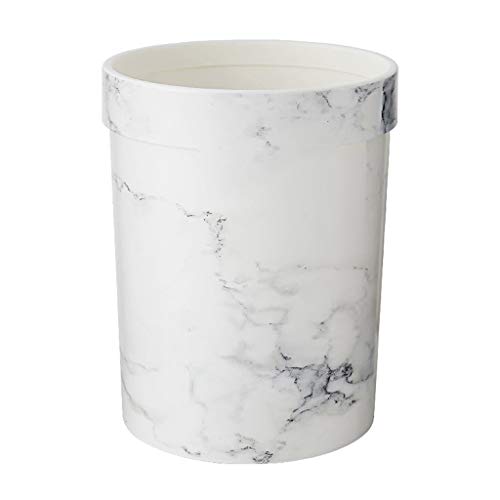 liushop Bote de Basura Estilo nórdico, Sala de Estar, Hotel, Dormitorio, Bote de Basura, baño, Cocina, Basura Papeleras (Color : Black, Size : -30cm)