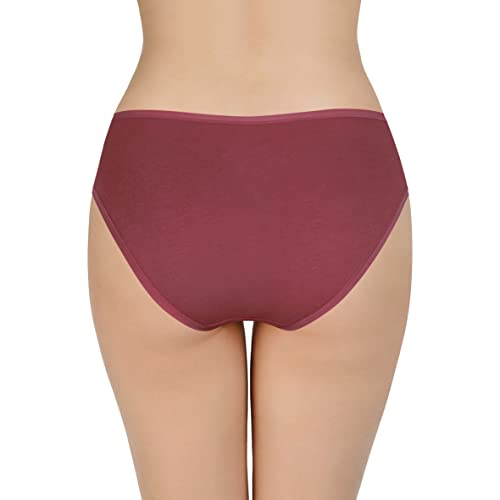 Image of Amante Solid Low Rise Cotton Bikini Panty Pack(Pack of 3)
