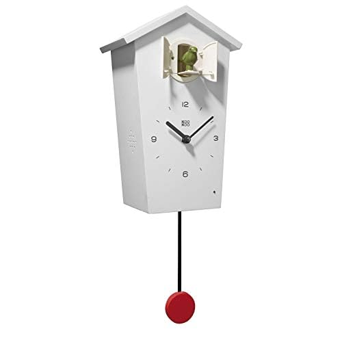 KOOKOO Bird House Modern Bird Voice Clock image