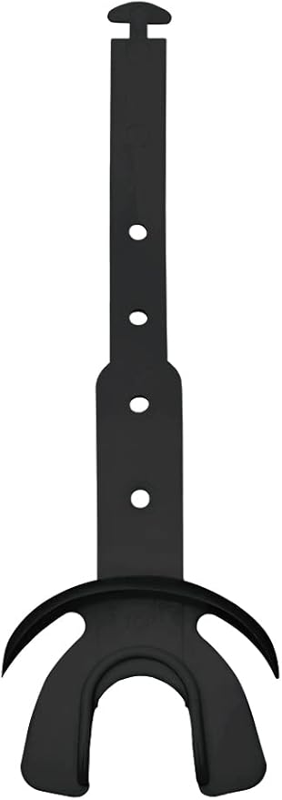 The Vettex Youth Football Mouthguard is made of high-quality, durable material that is easy to mold to a comfortable fit for each individual player. The mouthguard features a breathing channel that allows for easy breathing and communication on the field, without sacrificing protection. It also comes with a strap that can be attached to a player's helmet, keeping the mouthguard securely in place during intense game play. Overall, the Vettex Youth Football Mouthguard in Black is a reliable and affordable option for young athletes looking to stay safe while playing football. Description by ChatGPT.