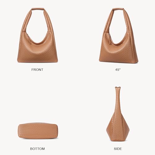 Image of BOSTANTEN Shoulder Bag for Women Trendy Summer Hobo Handbag Purse Top-handlde Tote Bag