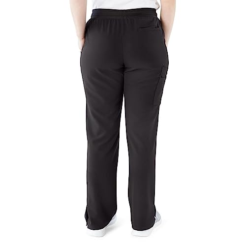 Image of ave. Varick Women's Scrub Pants, Elastic Waistband, 4-Way Stretch Fabric, Wrinkle- and Fade-Resistant, Machine Washable Scrubs, For Nurses & Medical Professionals