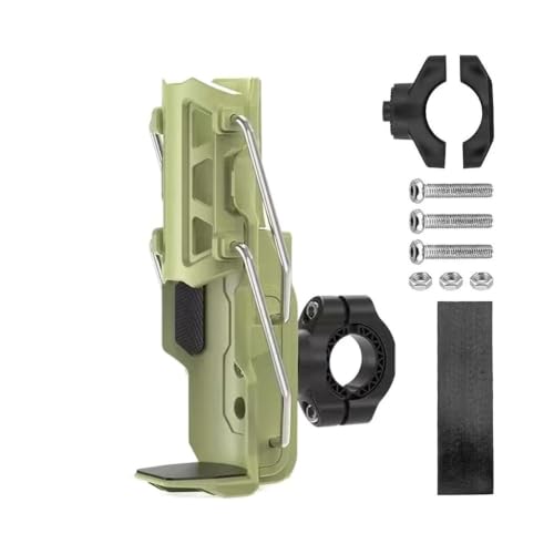 Support de pare-choc pour moto avec porte-gobelet universel rotatif noir