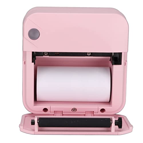 Image of Luqeeg Thermal Label Printer, Bluetooth Printing Label Machine, Shipping Label Printer for Mobile, Office, Notes Memo, Shipping Packages and Postage, 200 DPI Resolution, No Ink