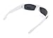 Belle Donne- Trendy Mens and Womens Hardcore Fashion Dark Lens Sunglasses -White