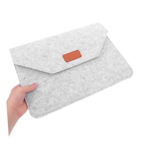Funda para ordenador resistente con compartimento para libros y asa de mano integrada 5