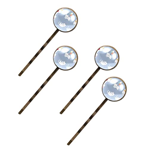 Épingles à cheveux patte de chat blanc barrette cheveux fille accessoires chignon