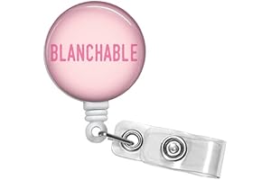Nurse Badge Reel for RNs - Cute Blanchable RT Pull Clip