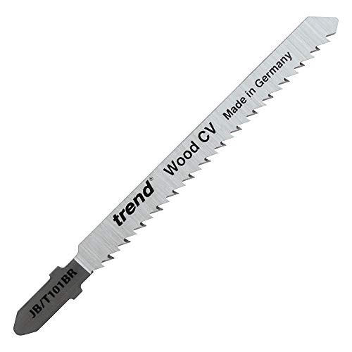Trend Professional Jigsaw Blades, Pack of 5, 100mm x 2.5mm, ...