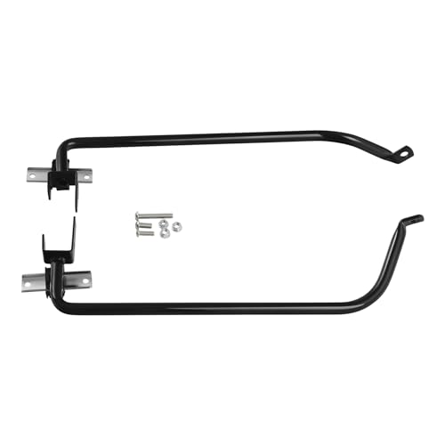 Kit de Soporte para Alforjas Compatible con Harley Street Road Glide 2014-2024 Negro miniatura 4