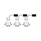 Paulmann EBL Set Gil Coin 3StepDim rd starr LED 3x