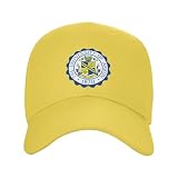 University of Akron Zips Baseball Caps Dad Hats Adjustable Size Outdoor Cap-Yellow