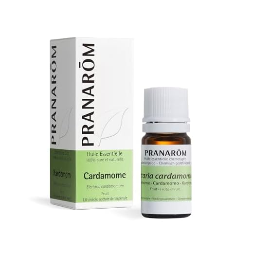 PRANAROM - Cardamomo - Aceite Esencial - AEQT - 10ml