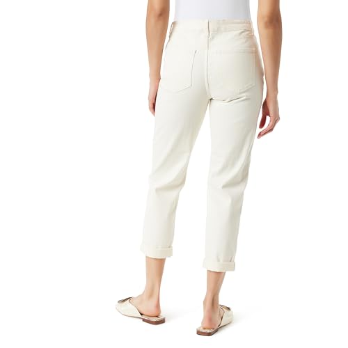 Gloria Vanderbilt Women's Weekend Boyfriend Fit Ankle to Jean with Adjustable Roll Cuff Standard3
