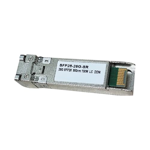 GENERIC�Ή� 100m LC 10Gb/s�A25GGb/s MMF �}���`���[�h ���t�@�C�o�[ SFP���W���[���Ή��݊� �����`�����g�����V�[�o 6FU